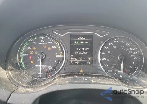 2017 Audi A3 E-Tron Premium Plus from USA, damaged, VIN WAUTPBFF2HA103620